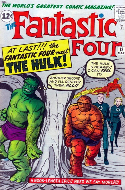 Photo:  Fantastic Four 12, March 1963